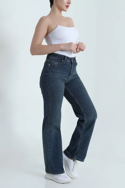Mint Palazzo Kadın Kot Pantolon 470428