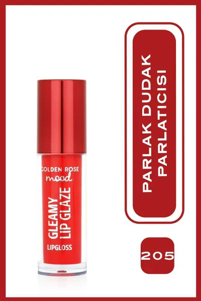 Mood Gleamy Lip Glaze Lipgloss - 205 Cherry Pop  - Renkli Dudak Parlatıcısı 406619