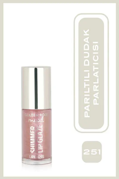 Mood Shimmer Lip Glaze Lipgloss -251 Bubble Pink - Işıltılı Dudak Parlatıcısı 406640