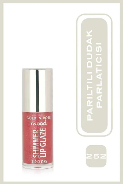 Mood Shimmer Lip Glaze Lipgloss - 252 Peach Fizz - Işıltılı Dudak Parlatıcısı 406641