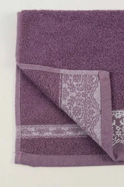 Mor 30x50 Cm Yoncagül Bukle Jakarlı Mutfak Havlusu 446089