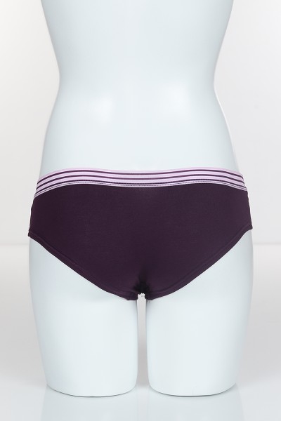 Mor 4317 Hip Boxer Pamuk Love Baskılı Külot 102254