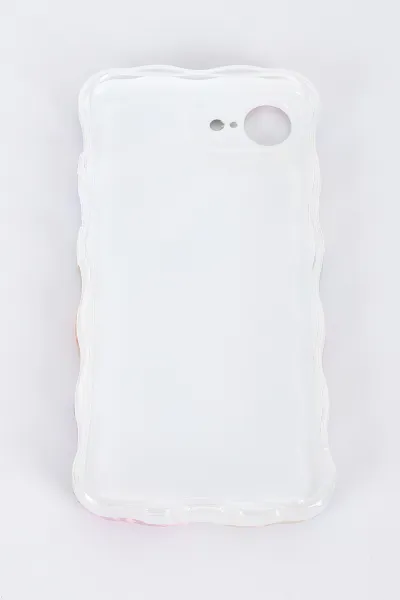 Mor İPhone SE4 16E Uyumlu Desenli Tera Serisi Sert Slikon Telefon Kılıfı 396947