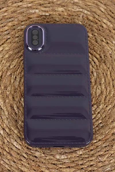 mor-iphone-xs-uyumlu-puffy-serisi-kamera-korumali-silikon-telefon-kilifi-403998