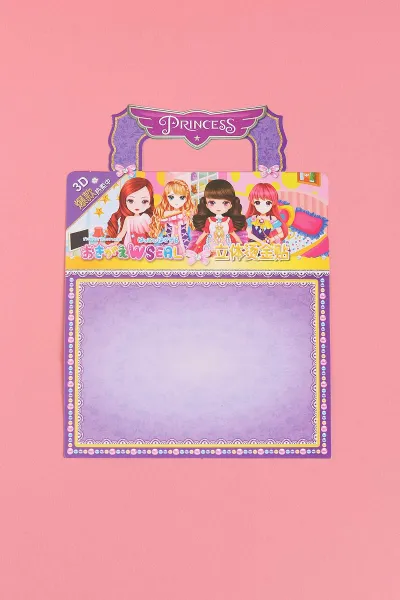 Kız Giydirme Sticker Set, Karışık Eğitici Çıkartmalar 281996