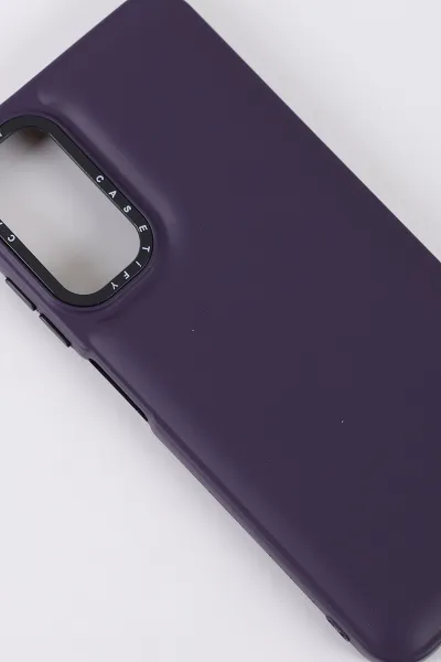 Mor Samsung A05S Kabarcık Serisi Şık Silikon Telefon Kılıfı 423857