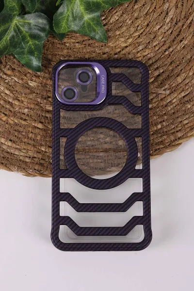 mor-teknocase-iphone-11-uyumlu-creative-fiber-case-serisi-lens-hediyeli-vakumlu-sert-silikon-telefon-kilifi-430894