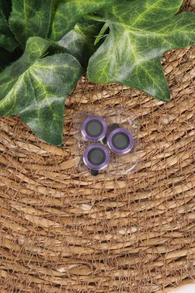 Mor TeknoCase İphone 12/12 Pro Uyumlu Believe Serisi Lens Hediyeli Silikon Telefon Kılıfı 472495