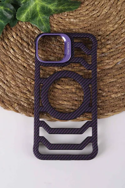 mor-teknocase-iphone-13-uyumlu-creative-fiber-case-serisi-lens-hediyeli-vakumlu-sert-silikon-telefon-kilifi-430899