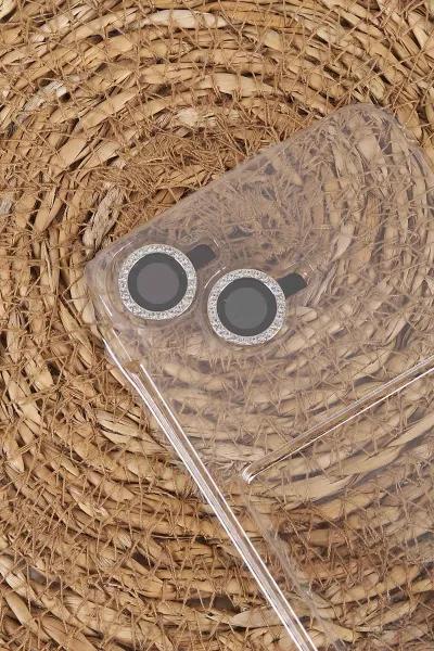 Mor TeknoCase İPhone 13 Uyumlu Sortie Diamond Case Serisi Sert Silikon Telefon Kılıfı 457956