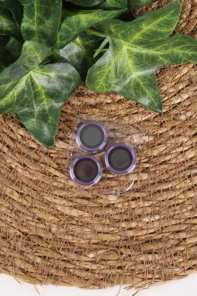 Mor TeknoCase İphone 14 Pro Max Uyumlu Believe Serisi Lens Hediyeli Silikon Telefon Kılıfı 472505