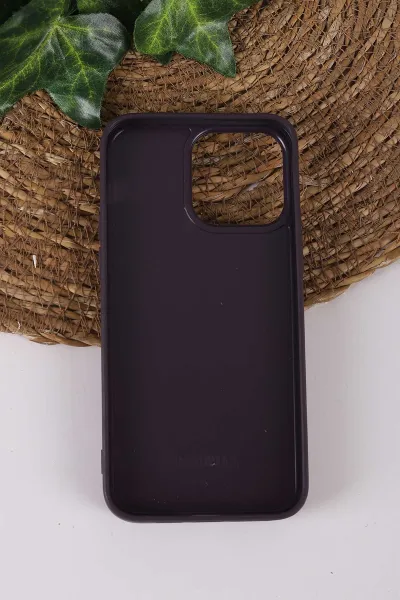 Mor TeknoCase İPhone 14 Pro Max Uyumlu Daisy Case Serisi Taşlı Vakumlu Sert Silikon Telefon Kılıfı 431050