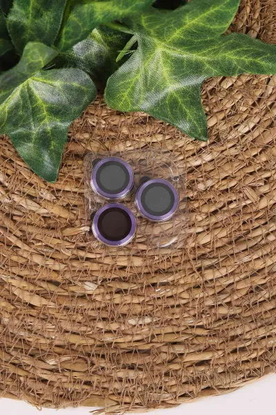 Mor TeknoCase İphone 14 Pro Uyumlu Believe Serisi Lens Hediyeli Silikon Telefon Kılıfı 472500