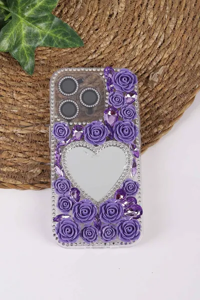 mor-teknocase-iphone-15-pro-uyumlu-beauty-case-serisi-lens-hediyeli-premium-sert-silikon-telefon-kilifi-430449