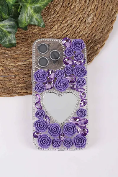 mor-teknocase-iphone-16-pro-max-uyumlu-beauty-case-serisi-lens-hediyeli-premium-sert-silikon-telefon-kilifi-430462