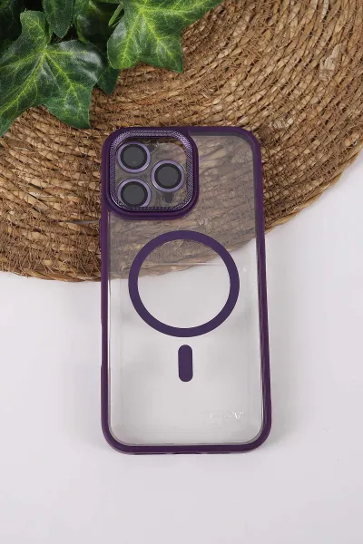 mor-teknocase-iphone-16-pro-max-uyumlu-clear-lux-case-serisi-lens-hediyeli-sert-silikon-telefon-kilifi-430745