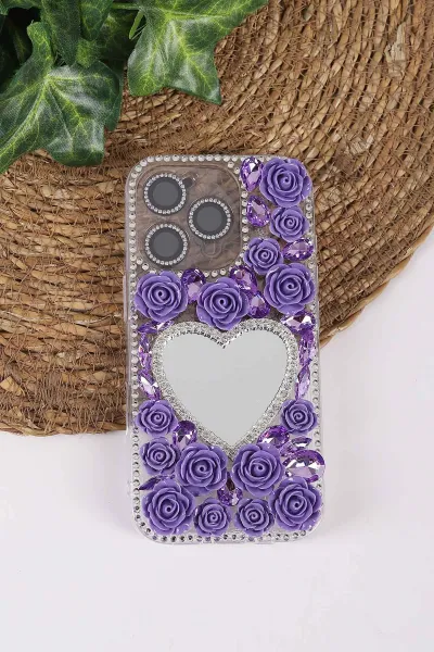 mor-teknocase-iphone-16-pro-uyumlu-beauty-case-serisi-lens-hediyeli-premium-sert-silikon-telefon-kilifi-430459