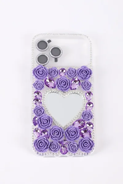 Mor TeknoCase İPhone 17 Pro Max Uyumlu Beauty Case Serisi Lens Hediyeli Premium Sert Silikon Telefon Kılıfı 430471