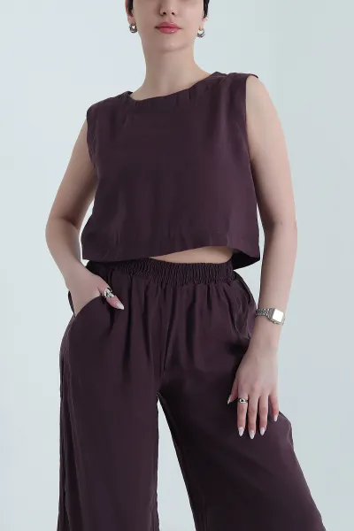 Mor Yeni Sezon Modal Kadın İkili Takım 444254