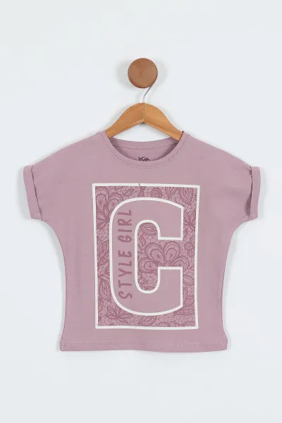 murdum-3-12-yas-style-girl-baskili-kisa-kol-kiz-cocuk-tisort-354313