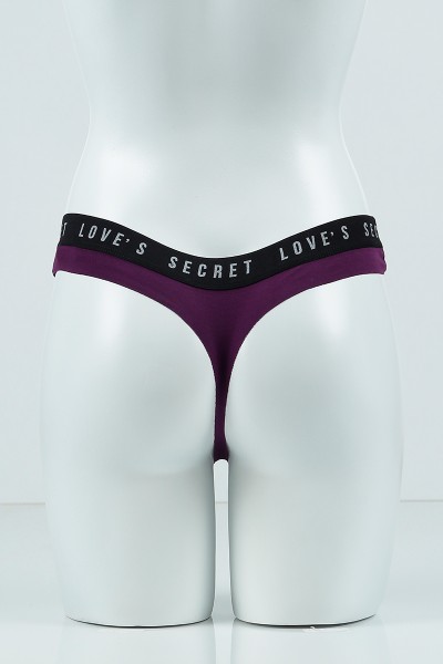 Mürdüm 3908 Tanga Pamuk Lazer Bel Spor Lastikli Külot 99845