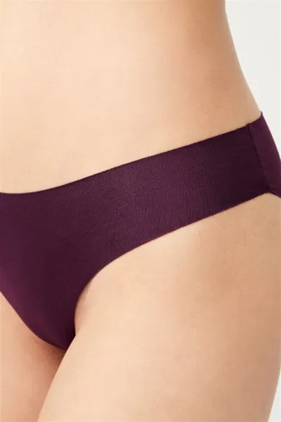 Mürdüm CH0462 Klasik Basic Lazer Kesim Kadın Bikini Külot 264757
