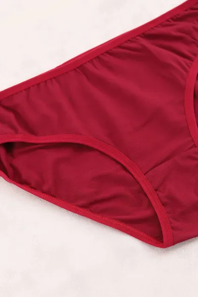 Mürdüm CH0850 Pamuklu Kadın Bikini Külot 397368