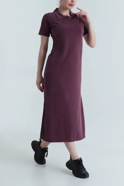 Mürdüm Pike Oysho Kadın Elbise 467099