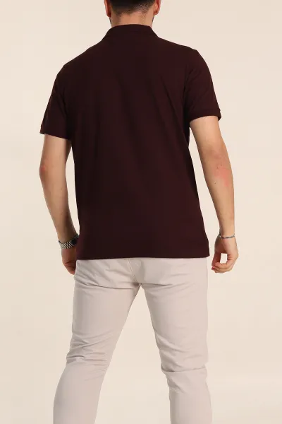 Mürdüm Regular Fit Basic Polo Yaka Erkek Tişört 342466