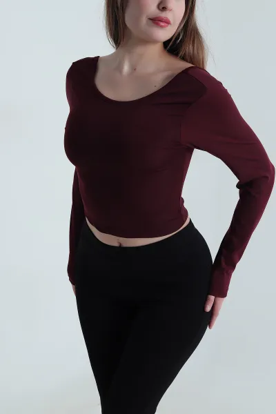 Mürdüm Scuba Kadın Bluz 494834