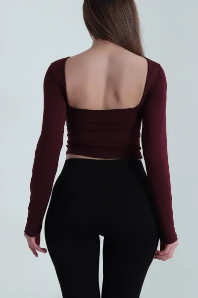 Mürdüm Scuba Kadın Bluz 494834