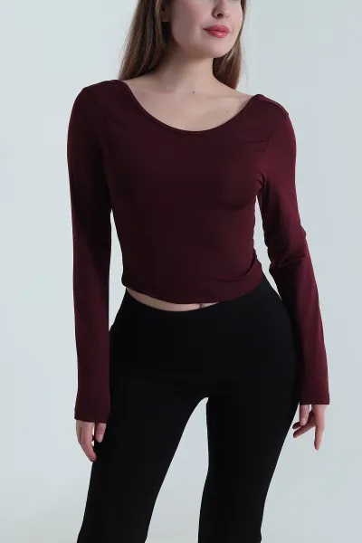 Mürdüm Scuba Kadın Bluz 494834