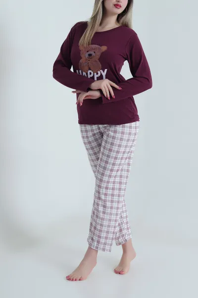 Mürdüm Süprem Uzun Kol Kadın Pijama Takımı 493634