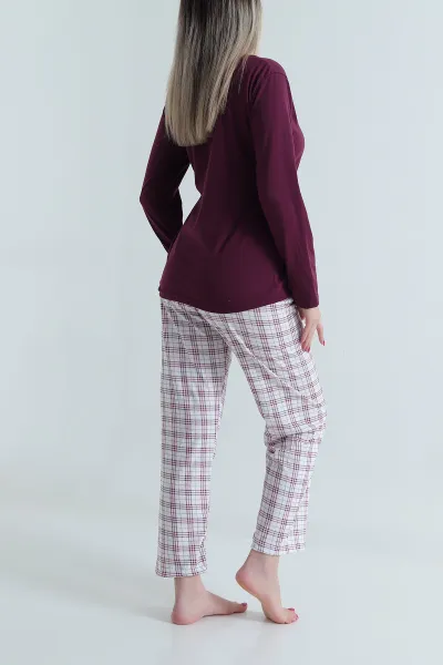 Mürdüm Süprem Uzun Kol Kadın Pijama Takımı 493634