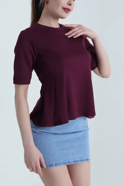Mürdüm Yeni Sezon Modal Kadın Bluz 444401