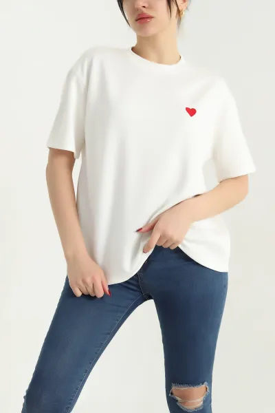 Nakış Detay Modal Kumaş Bluz 340733