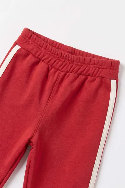 Nar Çiçeği (1-5 Yaş) New Balance Baskılı 3 İp Şardonlu Erkek Çocuk Kışlık Takım 497429