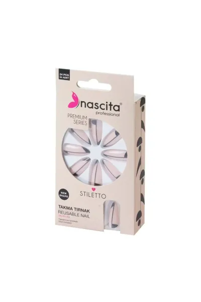 Nascita 24'lü Stiletto Renkli Takma Tırnak - 187 233540