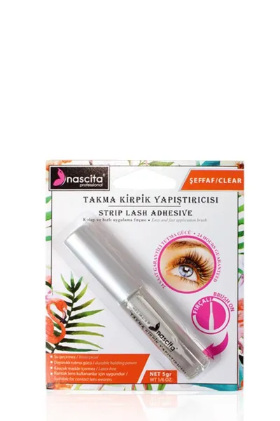 Nascita Şeffaf Takma Kirpik Yapıştırıcı 5 gr - 08 233479