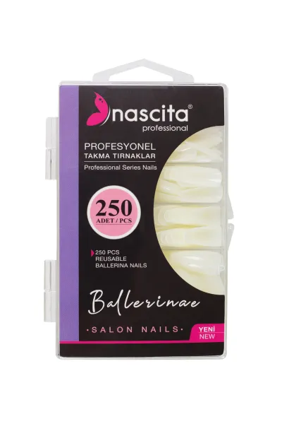 Nascita Takma Tırnak 250 Adet Kutulu (Stiletto) 280277