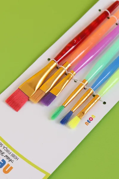 Neon Plus Fırça Seti HKD-30 6’lı (Yağlı - Akrilik – Guaj -Sulu ) 284458