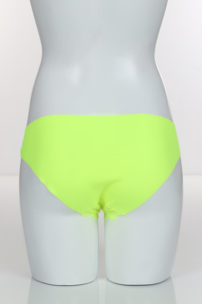 Neon Yeşil 3724 Bikini Ön Bant Arka Lazer kesim Külot 101874