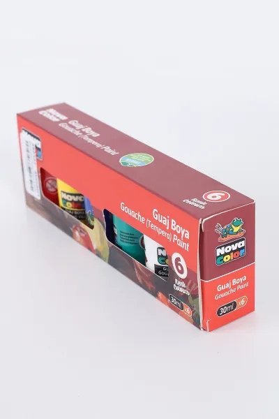 Novacolor Guaj Boya 6 Renk 30 Ml 392337