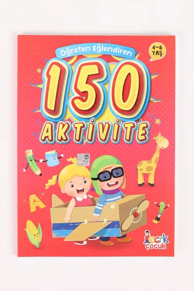 Öğreten Eğlendiren 150 Aktivite Kitabı (4-6 Yaş) 458976