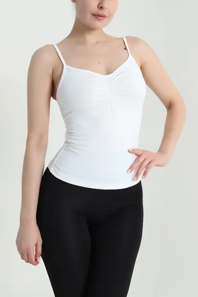 Ön Büzgülü Dalgıç Kadın Bluz 474301