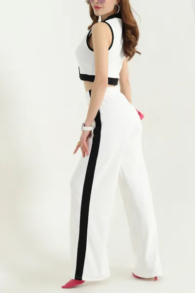 Ottoman Kumaş Pantolon Bluz İkili Takım 337532