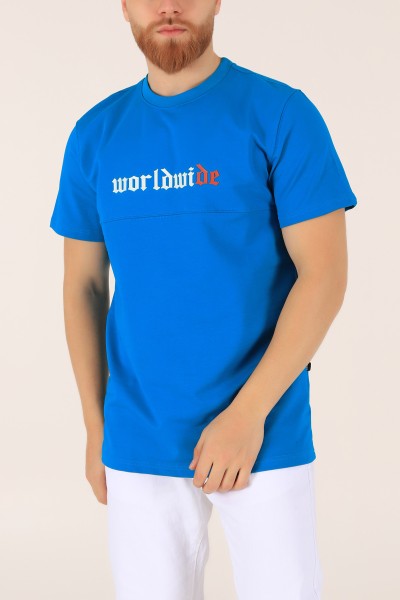Oversize İki İp Erkek Tişört 163499