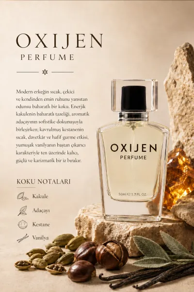 Oxijen E1 ( 50 ml ) Erkek Parfüm 470151
