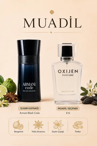 Oxijen E14 ( 50 ml ) Erkek Parfüm 470164