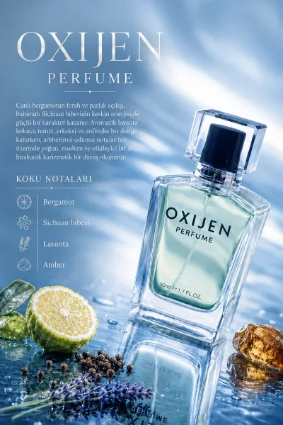 Oxijen E2 ( 50 ml ) Erkek Parfüm 470152